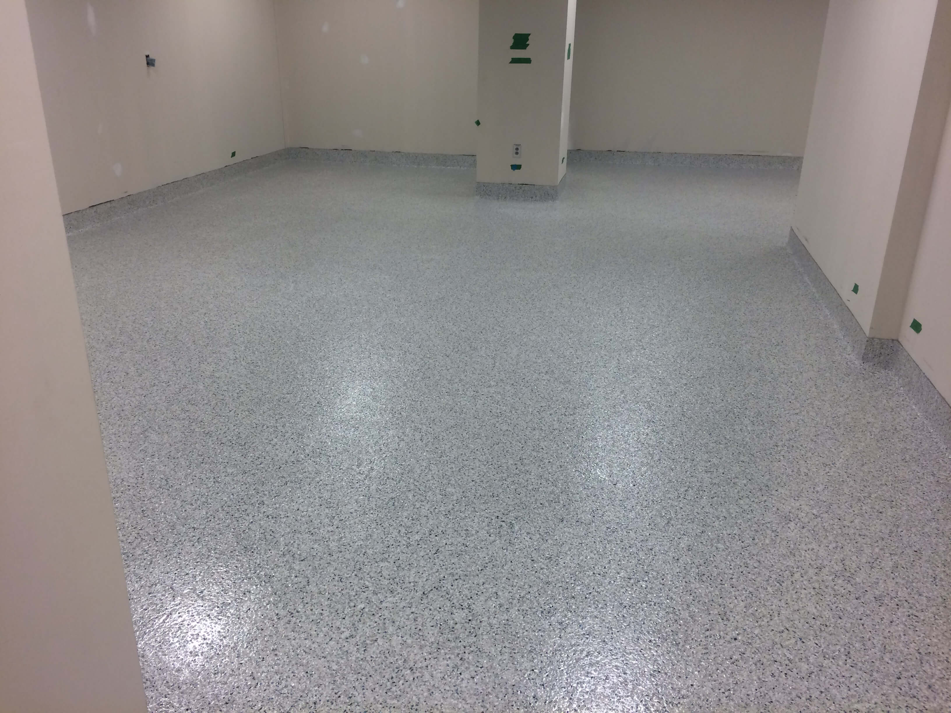 Epoxy Urethane Metallic Resinous Polyaspartic Flooring System